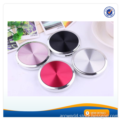 AWC604 For Women Round Diamond Mirror Power Bank 2500mAh Lipo Charger Diamond Power Bank